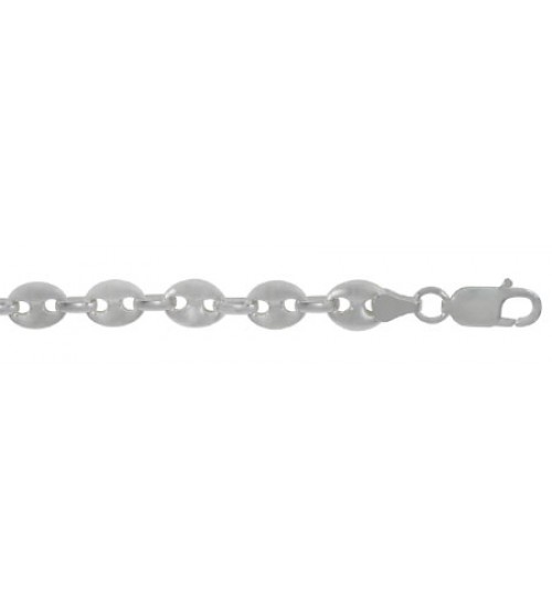 2.3mm Puffy Gucci Chain, 7" - 36" Length, Sterling Silver